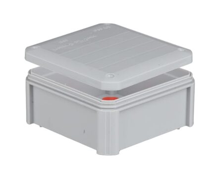 Коробка розподільча зовнішня 114х114х57мм IP55 з суцільними стінками UNIKA PLANK IB603