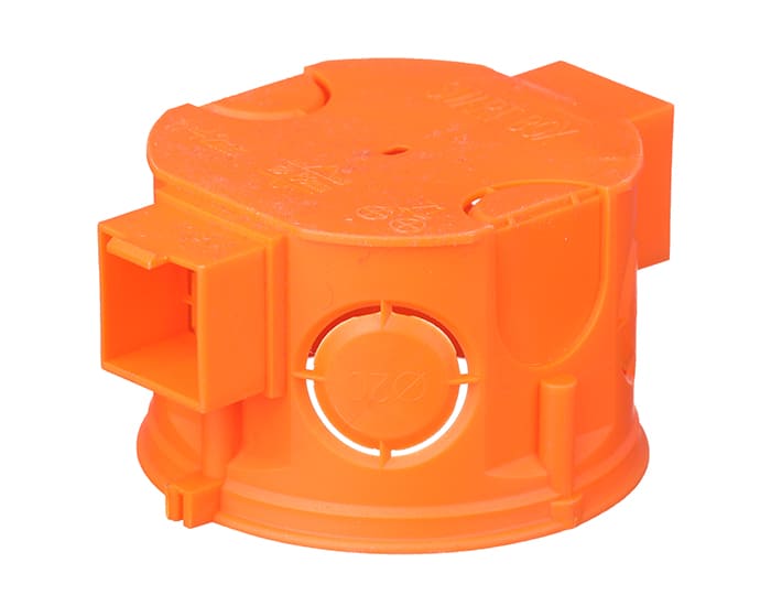 OC60F_2 Коробка установча поліпропілен 650°С самозатухаючий для бетону набірна SMARTBOX OC60F