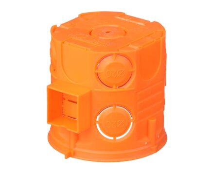 Коробка установча поліпропілен 650°С самозатухаючий для бетону набірна глибока SMARTBOX OC60FD