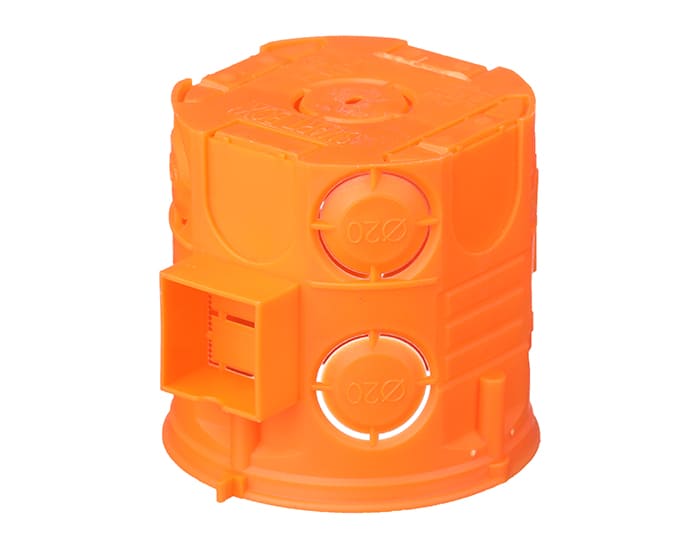 OC60FD_2 Коробка установча поліпропілен 650°С самозатухаючий для бетону набірна глибока SMARTBOX OC60FD