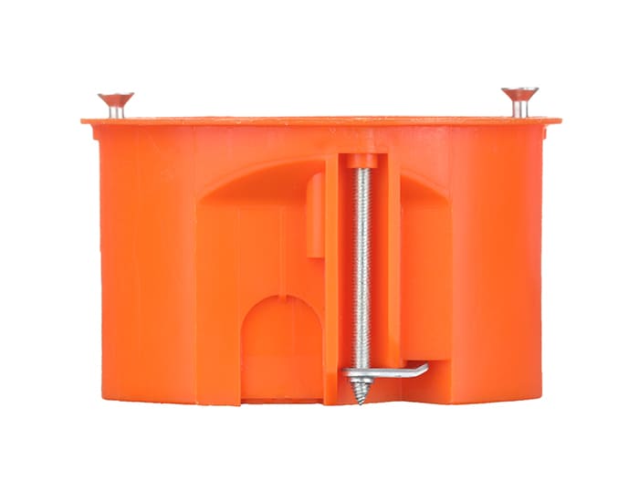 OHC60Fs_3 Коробка установча поліпропілен 650°С самозатухаючий д/гіпсокарт набірна з шурупами SMARTBOX OHC60Fs