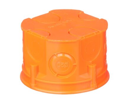 Коробка установча поліпропілен 650°С самозатухаючий для бетону з шурупами SMARTBOX OS60Fs