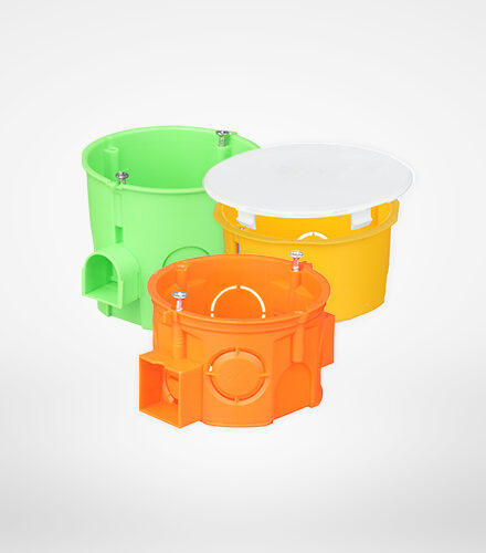 Flush-mounting boxes