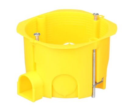 Installation box for hollow walls connectable with screws UNIKA PLANK MB002