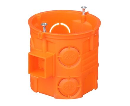 Installation box for concrete walls connectable deep with screws SMARTBOX OC60FDs