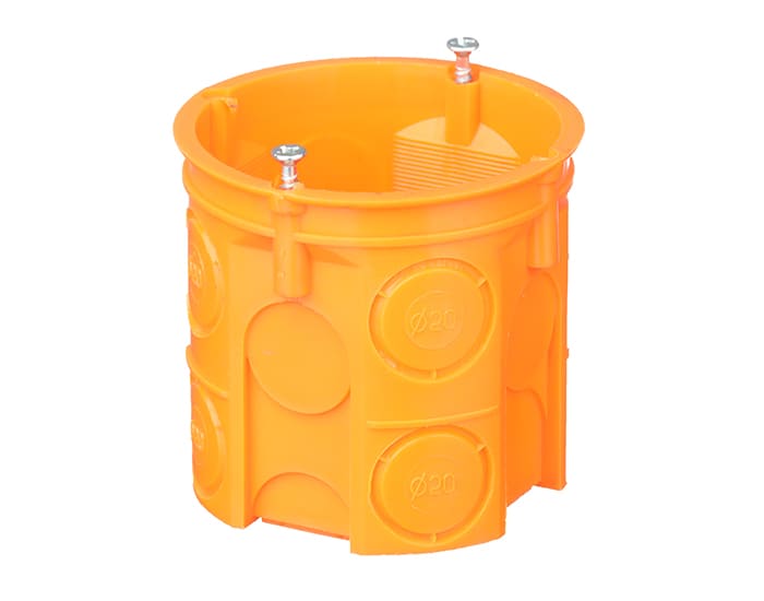 OS60FDs Installation box for concrete walls deep with screws SMARTBOX OS60FDs