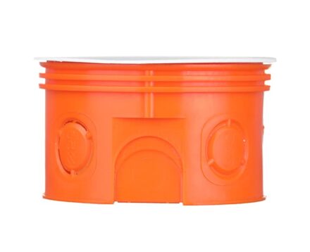 Junction box for flush-mounting Ø80 for concrete walls with lid SMARTBOX OS80F