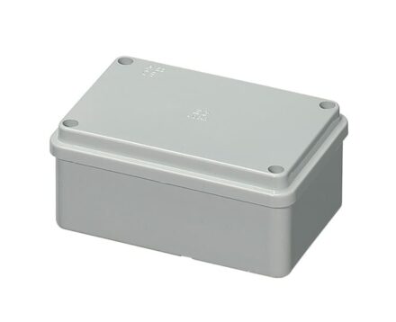 Коробка розподільча зовнішня 120x80х50мм з суцільними стінками ELETTROCANALI EC410C4R