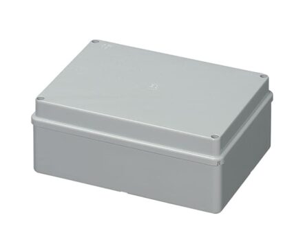 Коробка розподільча зовнішня 190x140х70мм IP56 з суцільними стінками ELETTROCANALI EC410C6