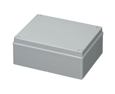 Коробка розподільча зовнішня 240x190х90мм IP56 з суцільними стінками ELETTROCANALI EC410C7