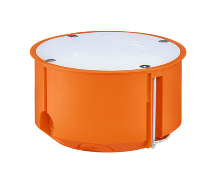 Коробка розподільча внутрішня Ø80 для порожніх стін з кришкою SIMET P80F