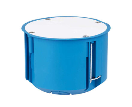 Коробка розподільча внутрішня Ø80 для порожніх стін набірний з кришкою SIMET PV80