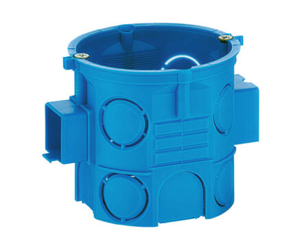 Коробка установча набірна глибока для бетону з шурупами SIMET S60DW