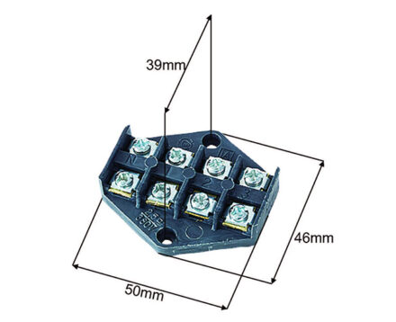 Колодка клемна 4x2,5mm2 SIMET ZPT4x2,5
