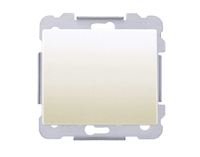 18507 A Вимикач 1кл. перехресний Вимикач 1кл. перехресний SIEMENS DELTA Iris 16АХ, 250V, слонова кістка