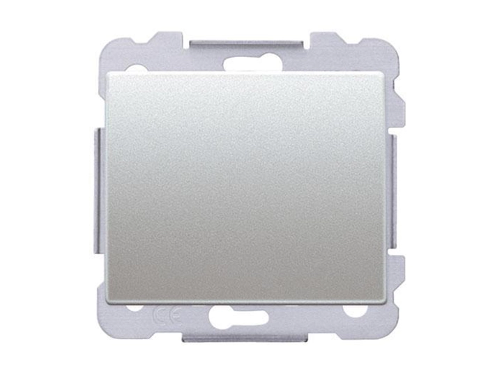 18507 AF перехр Вимикач 1кл. перехресний SIEMENS DELTA Iris 16АХ, 250V, алюміній ф'южн