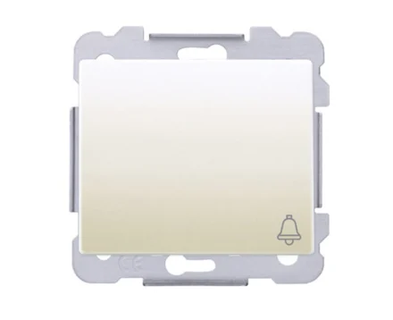 Кнопка дзвінка SIEMENS DELTA Iris, слонова кістка