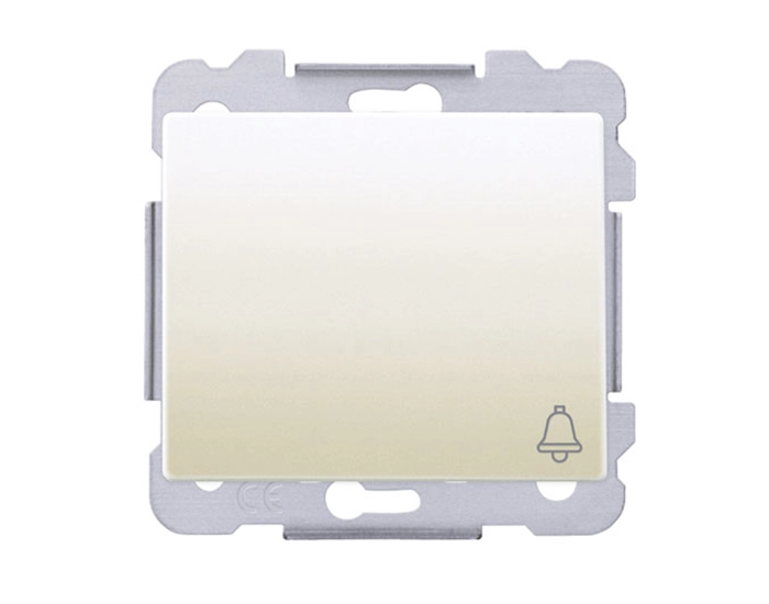 18516 A кнопка дзвінка Кнопка дзвінка SIEMENS DELTA Iris, слонова кістка