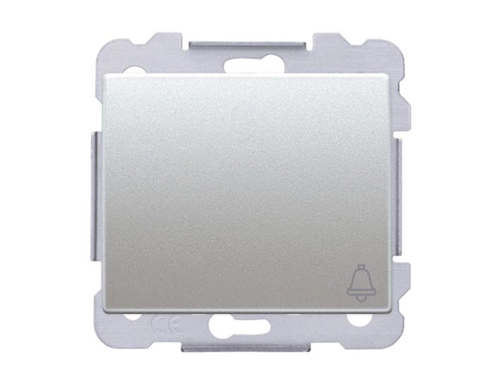 18516 AF Кнопка дзвінка Кнопка дзвінка SIEMENS DELTA Iris, алюміній ф'южн