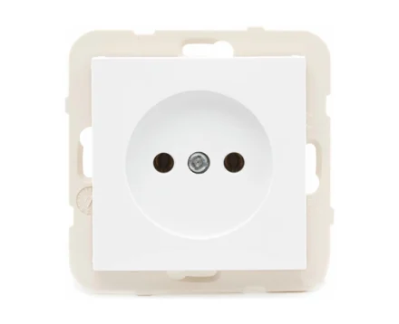 Розетка одинарна без з/к LOGUS 16А, 250V, біла