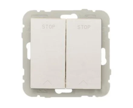 Вимикач жалюзі LOGUS слонова кістка