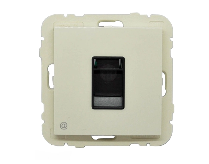 21453 TMF Розетка комп'ютерна LOGUS RJ45 5e Розетка комп'ютерна LOGUS RJ45 5e слонова кістка