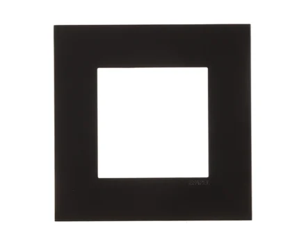 Рамка 1-на EFAPEL QUADRO чорний матовий
