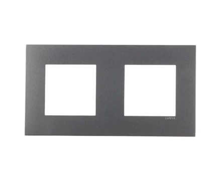 Рамка 2-на EFAPEL QUADRO алюміній