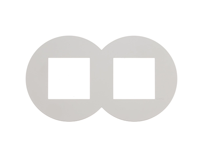 45921 TBM Рамка 2-на EFAPEL QUADRO Siza Viera білий матовий