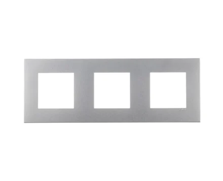 Рамка 3-на EFAPEL QUADRO алюміній