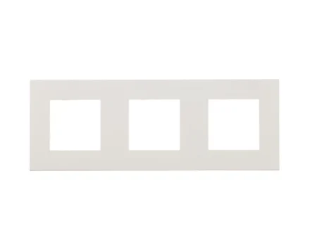Рамка 3-на EFAPEL QUADRO білий глянцевий