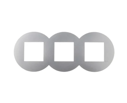 Рамка 3-на EFAPEL QUADRO Siza Viera алюміній