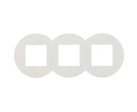 Рамка 3-на EFAPEL QUADRO Siza Viera, білий глянцевий