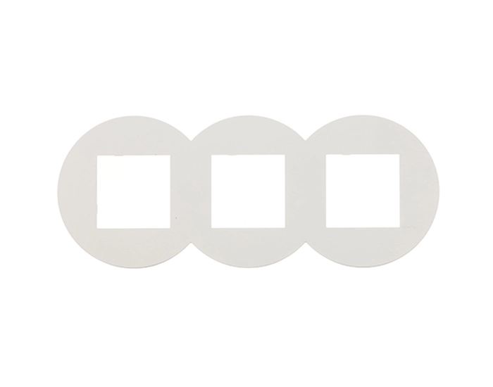 45931 TBR Рамка 3-на EFAPEL QUADRO Siza Viera, білий глянцевий