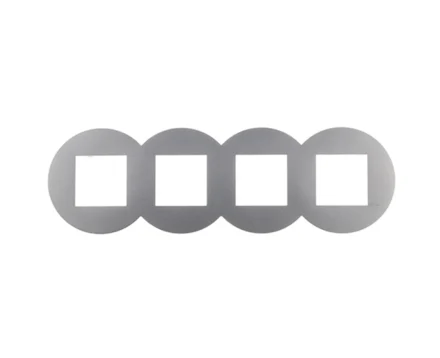 Рамка 4-на EFAPEL QUADRO Siza Viera алюміній