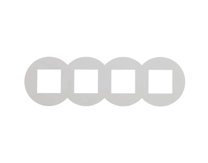 45941 TBR Рамка 4-на EFAPEL QUADRO Siza Viera, білий глянцевий