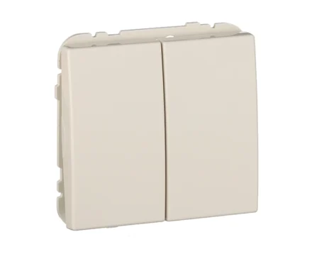 Вимикач 2кл. прохідний Efapel Apolo 10АХ, 250V слонова кістка