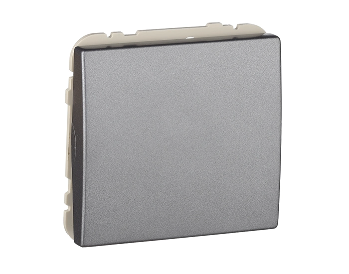 50151 TGR Кнопка дзвінка Efapel Apolo металік графітовий