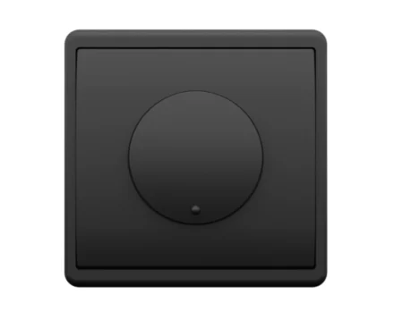 Світлорегулятор Efapel Apolo 500W чорний матовий