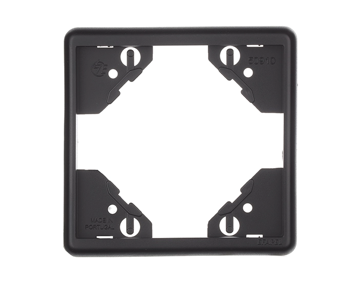 50910 TPM Рамка 1-на Efapel Apolo чорний матовий