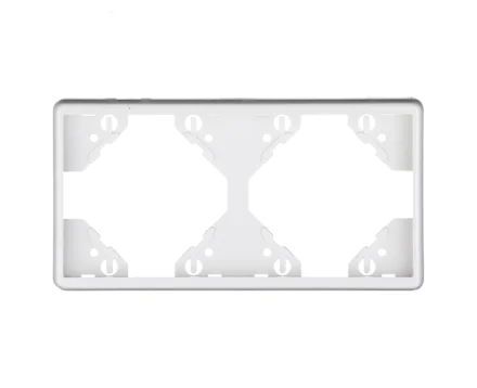 Рамка 2-на горизонтальна Efapel Apolo білий глянцевий