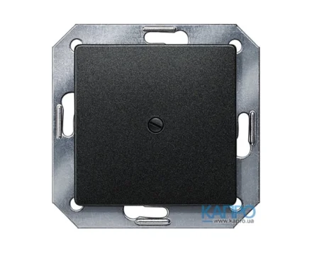 Заглушка SIEMENS LINE 16АХ, 250V, карбон