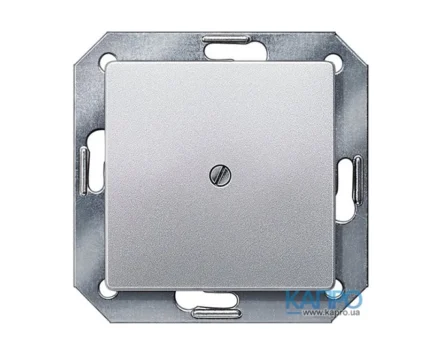 Заглушка SIEMENS LINE 16АХ, 250V, алюміній