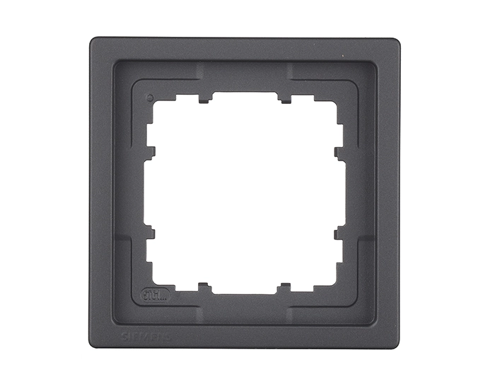5TG13210AC Рамка 1-на SIEMENS DELTA Style чорний коссо