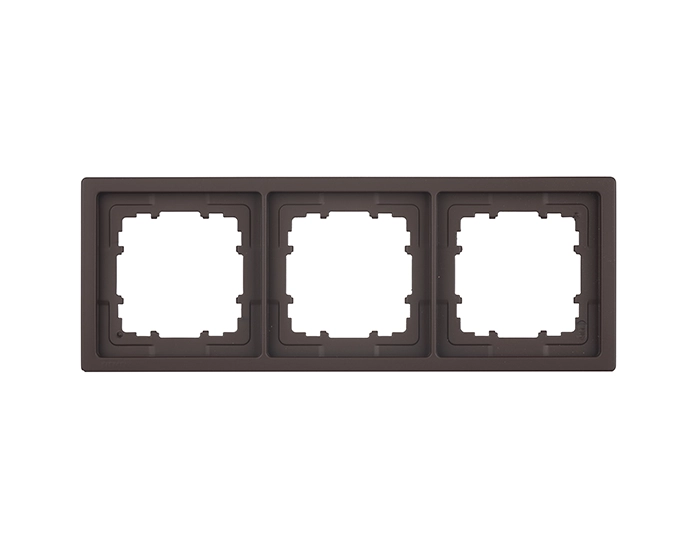 5TG13230CH Рамка 3-на SIEMENS DELTA Style шоколад