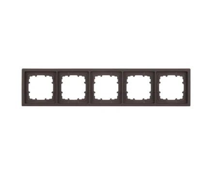 Рамка 5-на SIEMENS DELTA Style шоколад