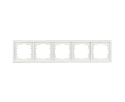 Рамка 5-на SIEMENS DELTA Style біл.полярний