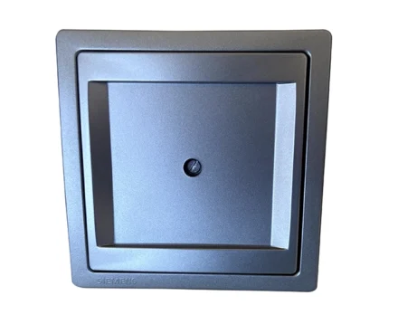 Заглушка SIEMENS DELTA Style, платина металік