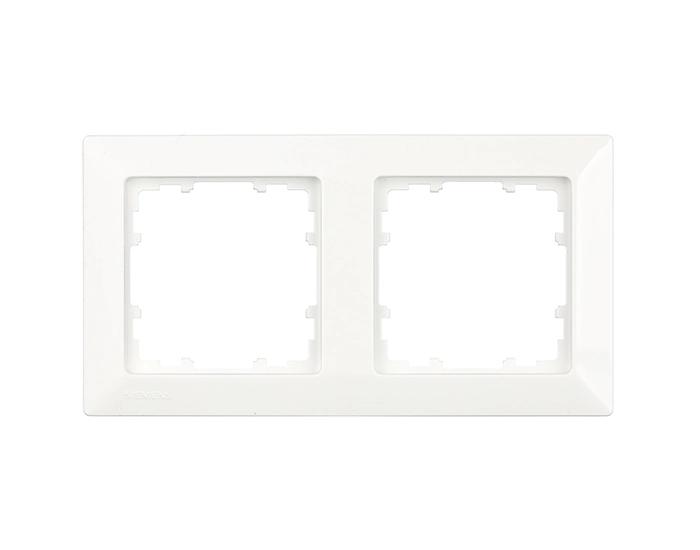 5TG25520WH Рамка 2-на універсальна SIEMENS LINE біл.полярний