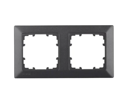Рамка 2-на універсальна SIEMENS LINE карбон